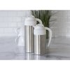 Service Ideas SteelVac Creamer, Vacuum Insulated Carafe, Stainless Vacuum, 0.7 Liter S2SN70WHT